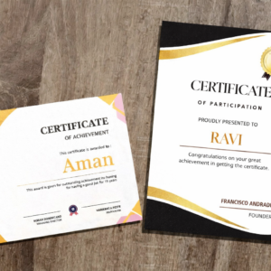 Premium Paper Certificates