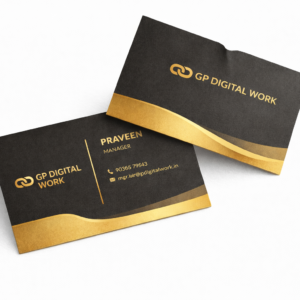 Metallic Business Card