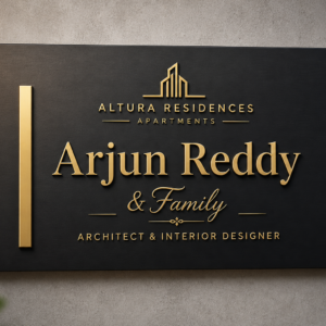 Embossed Name Plates