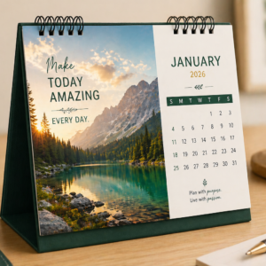 A5 Desktop Calendar (Landscape)