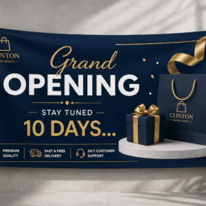Custom Fabric Banner