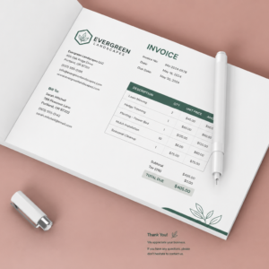 Full Colour Printed Bill Books