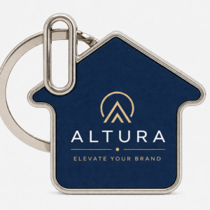 Hut Keychain
