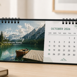 Long Desktop Calendar
