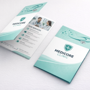 Raised Foil Presentation Folders