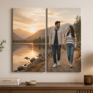 Split Canvas Gallery Wrap