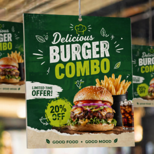 Square Shape Danglers