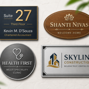 Standard Acrylic Name Plates