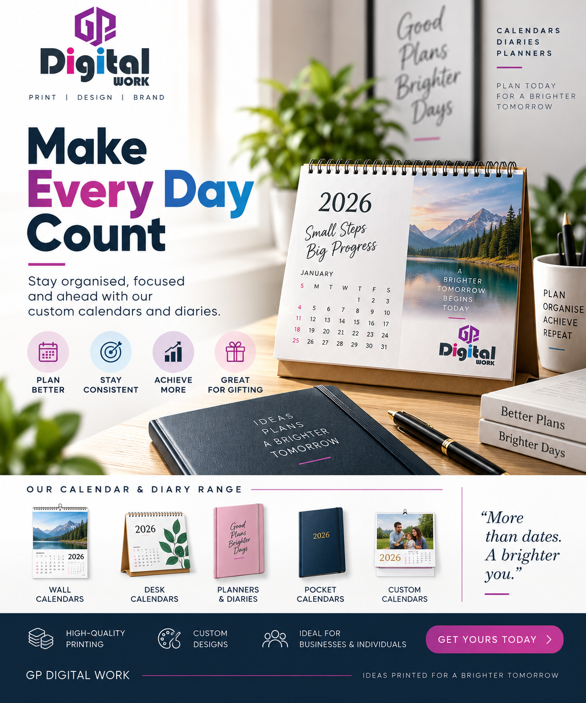 Make Every Day Count with a Calendar